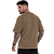 Camiseta Oversized Lisa Canela Escura - Imagem 1