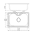 Kit Cuba Gourmet 60x42cm Aço Inox 304 para Cozinha Com Acessórios - Kitbaco - KCG4062 - Imagem 2