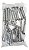 Chumbador Parabolt 3/8x3.1/2  Com Jaqueta Afiaço 25 Und - Imagem 2