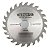 Kit 05 Discos Para Serra Mármore Afiaço 24 Dentes 110x20mm Cinza-escuro - Imagem 1