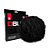 D Buff Boina de Lã Natural Preta Corte Pesado 5" - Dub Boyz - Imagem 1