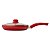 Frigideira Antiaderente com Revestimento Cerâmico com Tampa Vermelho 24cm - Imagem 3