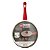 Frigideira Antiaderente com Revestimento Cerâmico com Tampa Vermelho 24cm - Imagem 2