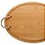 Bandeja e Petisqueira Oval para Servir e Decorar de Bambu - Imagem 4