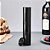 Saca Rolhas e Abridor de Vinho com Corta Lacre Automático Elétrico Preto - Imagem 4