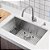 Dispenser de Embutir em Plastico e Aco Inox de 350ml - Imagem 4