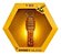 Bello Charme Gloss Honey/mel Com Chaveiro 5ml Nude - Imagem 1