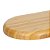Bandeja e Petisqueira Oval para Servir e Decorar de Bambu 31cm - Imagem 4