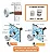 REFLETOR INOX LED MINI 9W RGB - Imagem 2