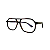 Armação de Óculos de Grau com Clip Solar Unissex Aviador Novi Acetato Tartaruga com Lente Cosmética Azul - Imagem 4