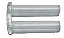 Prego Duplo Plástico 1.4x0.8x7.0mm 00454/00454K/0054SK - Imagem 1