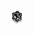 Porca Estrela Cega 1,4x2,6mm GunMetal - Imagem 1