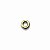 Anilha Metal 2,5x1,45x0,30mm Ouro - Imagem 1
