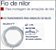 Espessura Fio Nylon T 2,30x0,80mm - Imagem 1
