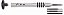Chave Fendae Philips c/ Pontas 1,0/1,5/1,8/PH2,0mm 9xU02253BR - Imagem 1