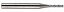 Broca Metal Duro 1mm Weco ProL - Imagem 1