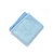 Microfibra Felpuda 15x15 Azul Embalada/Bula - Imagem 1