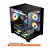 Gabinete Gamer Husky Dome 10, Micro-ATX, Lateral e Frontal em Vidro, Sem Fans, Preto - Imagem 2