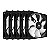 Kit Ventoinhas Acegeek RW12 com 5 unidades - Imagem 3
