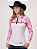 Camisa Agro Castelli Camuflada/Rosa com Proteção Solar UV50+ - Imagem 1