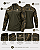 Camisa Agro Castelli Camuflada Green Long Horn com Proteção Solar UV50+ - Imagem 6