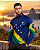 Camisa Brasil Blue Castelli com Proteção Solar UV50+ - Imagem 6
