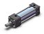 Atuador Hidraulico SMC CHD2ECB80B-200A - Imagem 1