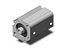 Cilindro Pneumatico Compacto SMC CDQ2A25-5D*BR - Imagem 1