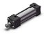 Atuador Hidraulico SMC CHDSGB40TN-150 - Imagem 2