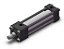 Atuador Hidraulico SMC CHDSGB50TN-100A - Imagem 1