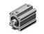 Cilindro Pneumatico Compacto SMC CDQ2A32-185DCMZ*BR - Imagem 1