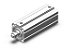 Cilindro Pneumatico Compacto SMC CD55B40-125M*BR - Imagem 1