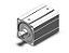 Cilindro Pneumatico Compacto SMC CD55B50-80DCMZ - Imagem 1