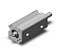 Cilindro Pneumatico Compacto SMC CDQ2WA16-30DM*BR - Imagem 1