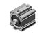 Cilindro Pneumatico Compacto SMC CDQ2A40-250DCZ*BR - Imagem 1