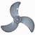 Hélice para Ventilador de Parede e Coluna 60 M2 Loren-Sid Ref-2596 - Imagem 1