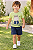 Conjunto Infantil Masculino Camiseta e Short Hipopótamo - Imagem 2
