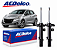 Par de Amortecedores Dianteiros Peugeot 208 2013 a 2019 ACDelco - Imagem 1
