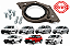 Retentor Traseiro Fiat Uno Palio Strada Fire / Fire Evo 8V Com Flange - Elring 600.910 - Imagem 1