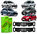 Par Junta Tampa Válvula Defletor Peugeot 207 1.6 16v Citroen C3 Xsara Picasso 1.6 16v - Imagem 2