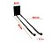 Suporte Para Vassouras E Rodo 30cm Preto - Imagem 2