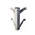 Suporte Antena Cavalete Para Tubo 1.1/4"(38,10mm)T9 Pintura Cinza Reforçado - Imagem 1