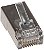 Conector Macho Rj45 Cat5 Blindado Mxt 100 Unidades - Imagem 2