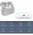 Fone Bluetooth Compatível Ios Android Samsung iPhone Branco Branco - Imagem 3