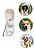 Garrafa Bebedouro Pet 350ml Com Alça Cães Gatos - Amarelo - Imagem 3