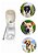 Garrafa Bebedouro Pet 350ml Com Alça Cães Gatos - Bege - Imagem 3