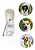 Garrafa Bebedouro Pet 350ml Com Alça Cães Gatos - Cores Bege - Imagem 2