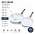 Kit 2 Frigideiras Com Espátula Antiaderente Vista Home - Imagem 2
