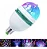 Lâmpada Led Bola Maluca Rgb Giratória 7 Leds Festa - Imagem 3