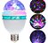Lâmpada Led Bola Maluca Rgb Giratória 7 Leds Festa - Imagem 1